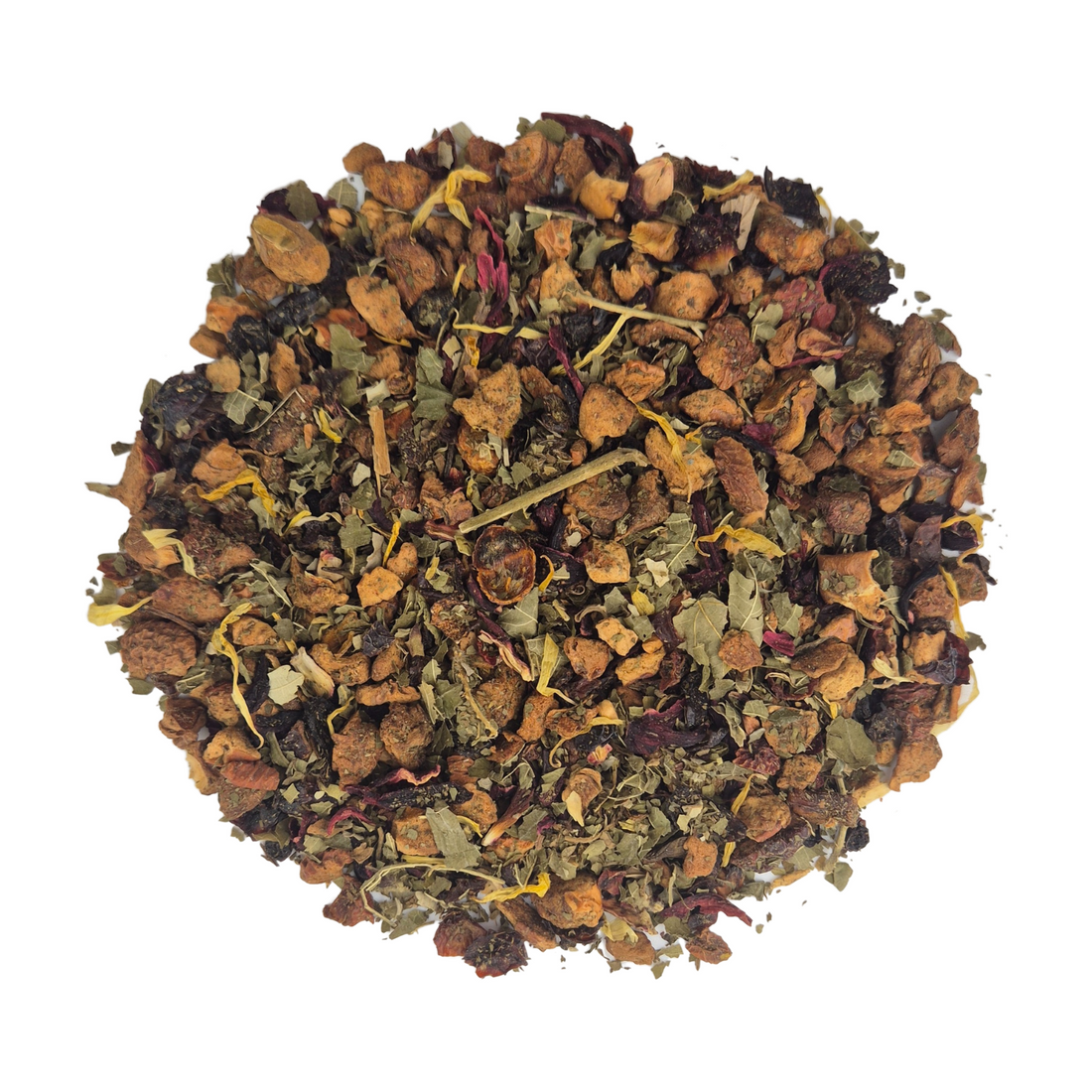 Loser, getrockneter Bio Apfel Minze Hagebutte Früchtetee