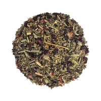 Loser, getrockneter Bio Hibiskus Zitronengras Mate Tee
