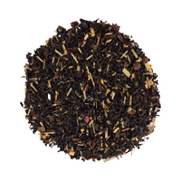 Loser, getrockneter Bio Erdbeere Rhabarber Schwarztee