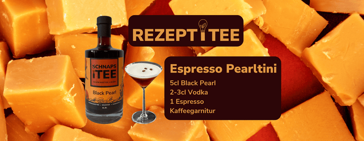 Rezeptitee - Espresso Pearltini | After Dinner Cocktail