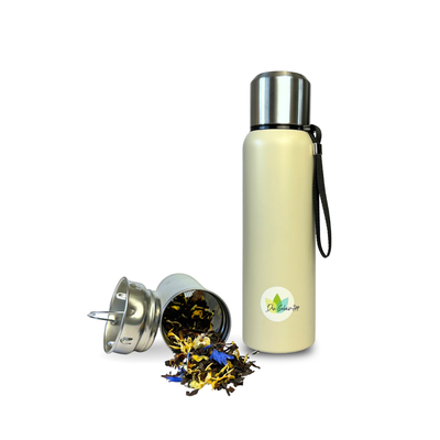 CommuniTea Thermoskanne mit Teesieb | 750ml