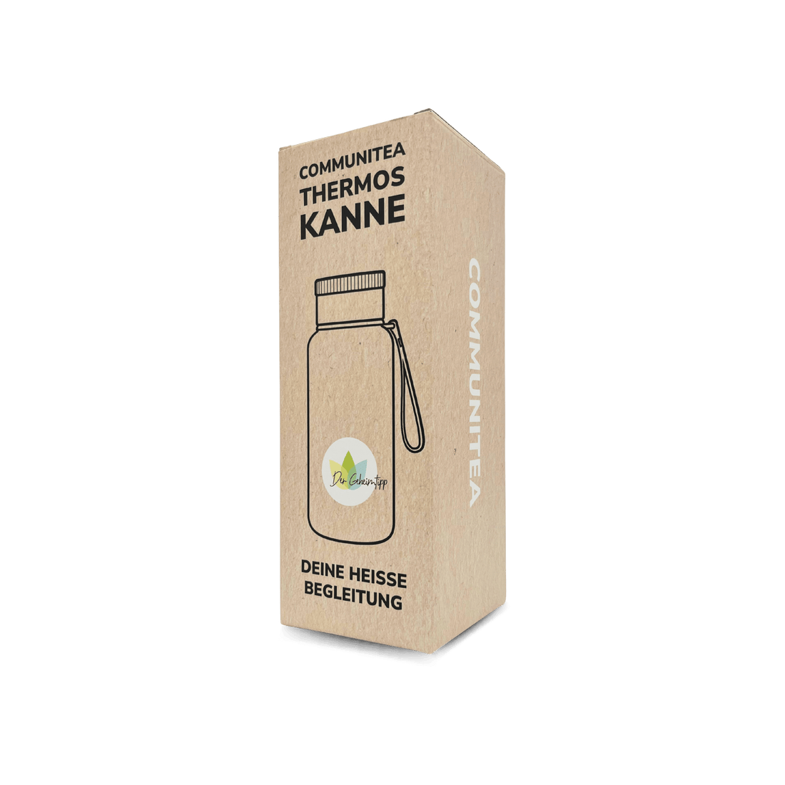 CommuniTea Thermoskanne mit Teesieb | 800ml